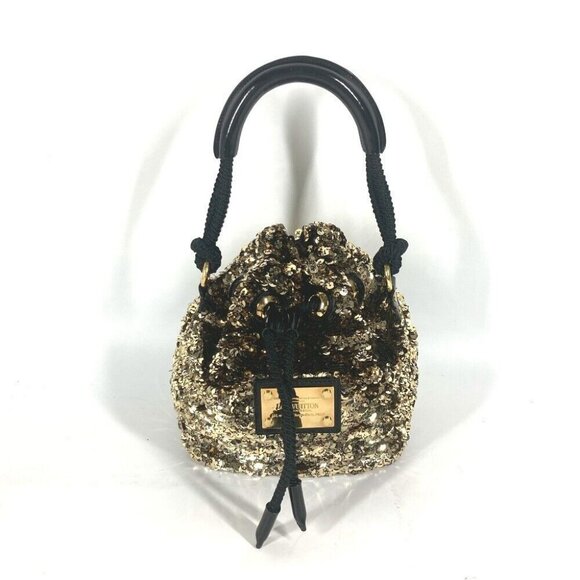 LOUIS VUITTON M40322 2010 Cruise Collection Mininoe Rococo Sequin Hand Bag - Picture 1 of 11